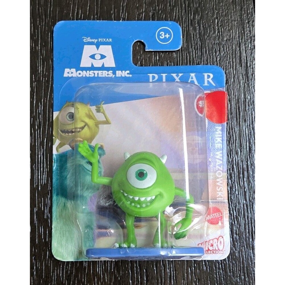 Mattel Disney Pixar Monsters, Inc. Mike Wazowski Micro Collection Figure